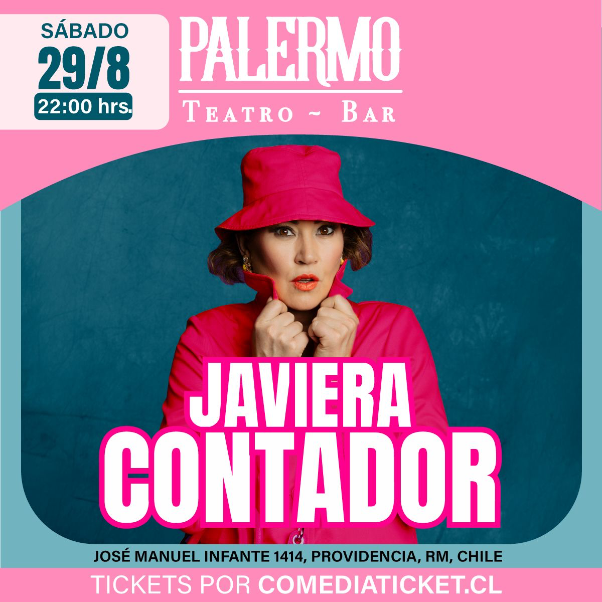 Javiera Contador en Palermo Teatro Bar