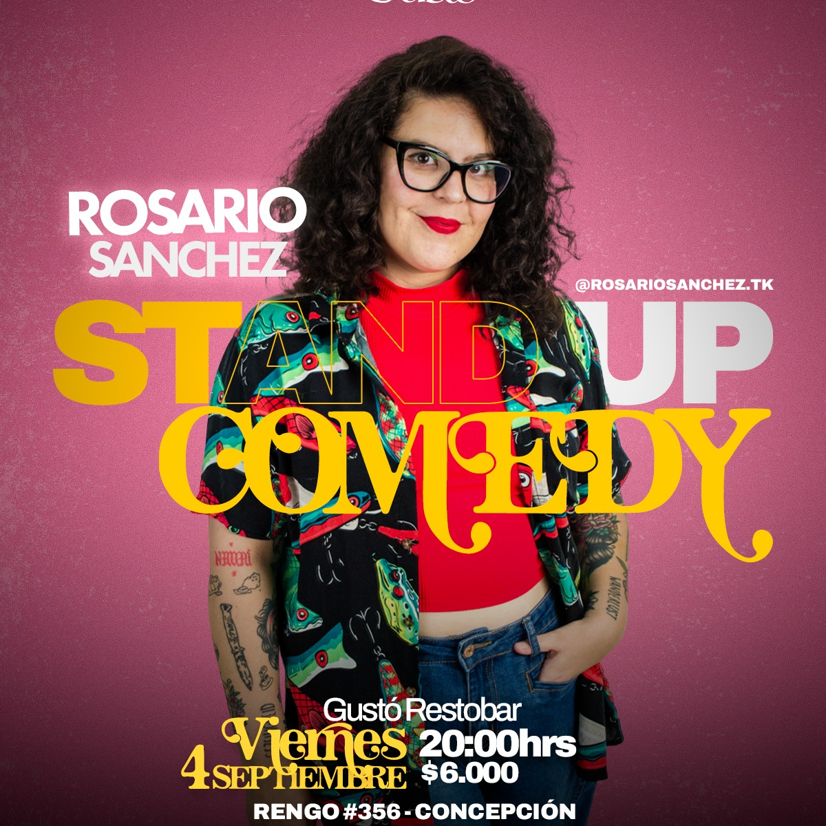 Rosario Sanchez en Gustó Concepción