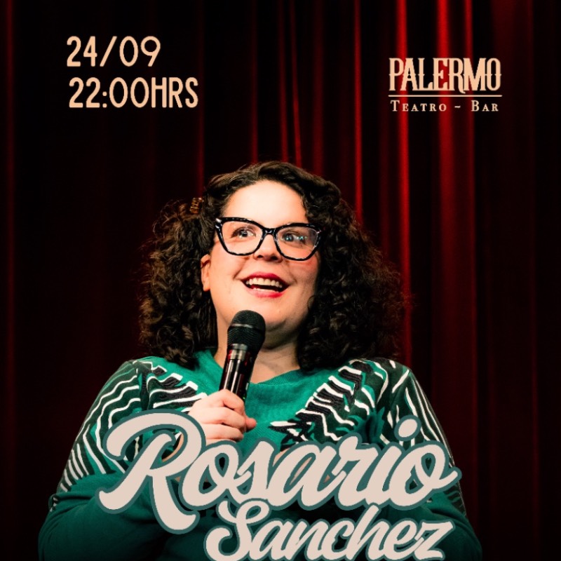 Rosario Sánchez En Palermo Teatro Bar