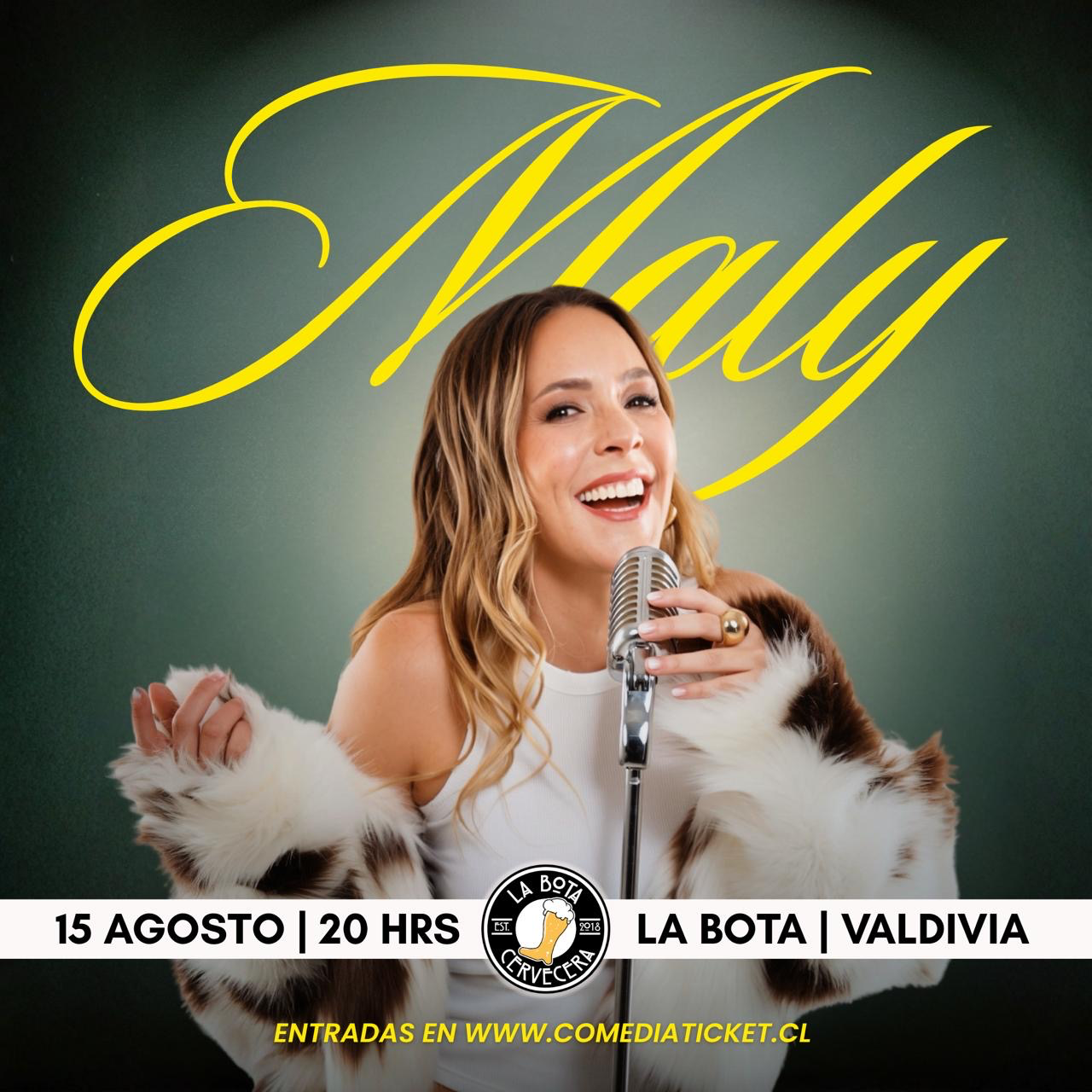 Maly Jorquiera en Valdivia