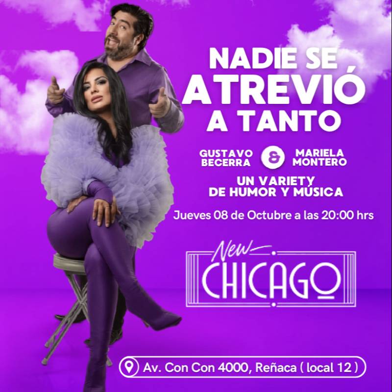 Afiche de “Nadie se atrevió a Tanto" por Gustavo Becerra y Mariela Montero