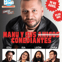 Foto de Manu Bustos Y Sus "amigos" Comediantes 10.04