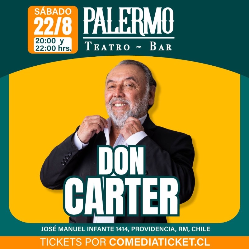 Don Carter en Palermo Teatro Bar