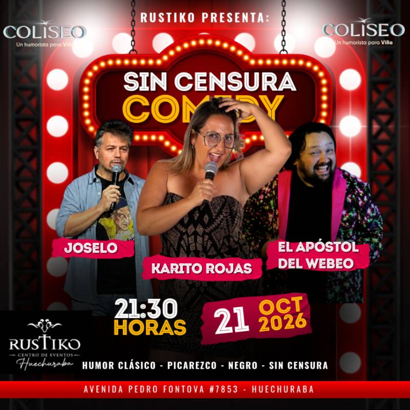 Afiche de De Coliseo a Rustiko sin Censura